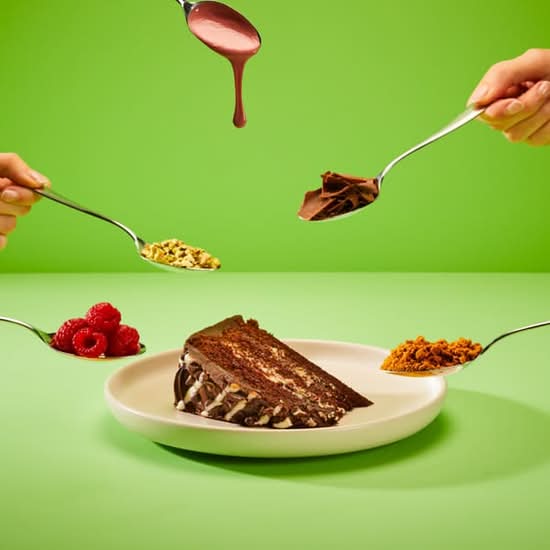 Chocolate Fudge Cake Slice