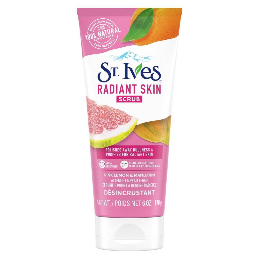 St. Ives Pink Lemon & Mandarin Orange Scrub (170 g)