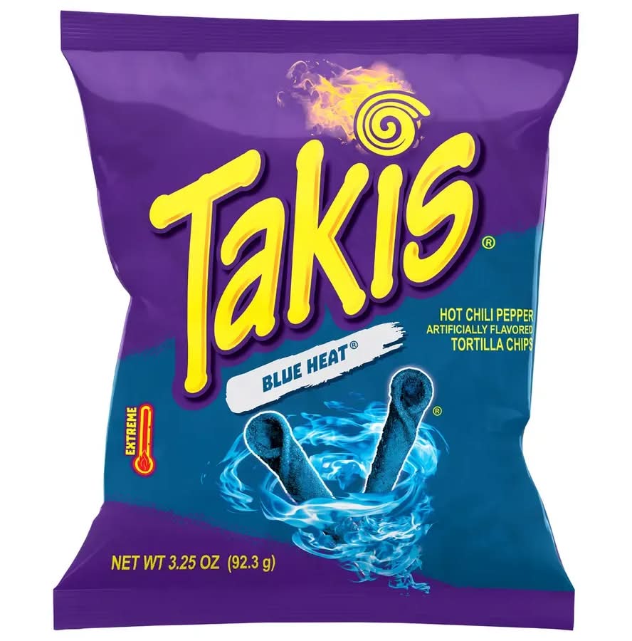 Takis Blue Heat