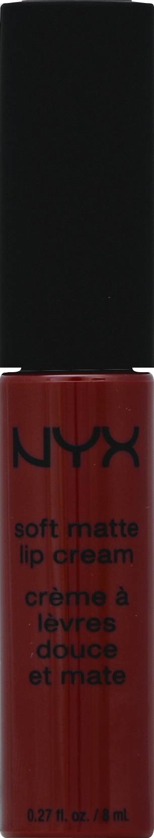 NYX Professional Makeup Soft Matte Lip Cream Lightweight Liquid Lipstick, Budapest (0.27 fl oz)