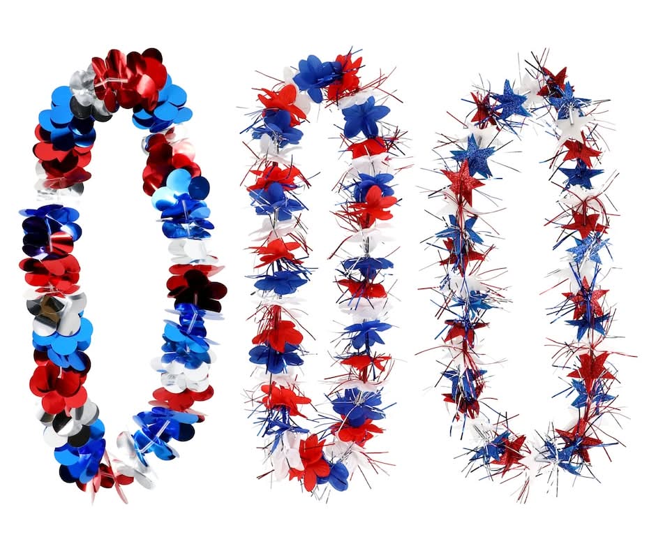 Patriotic Leis