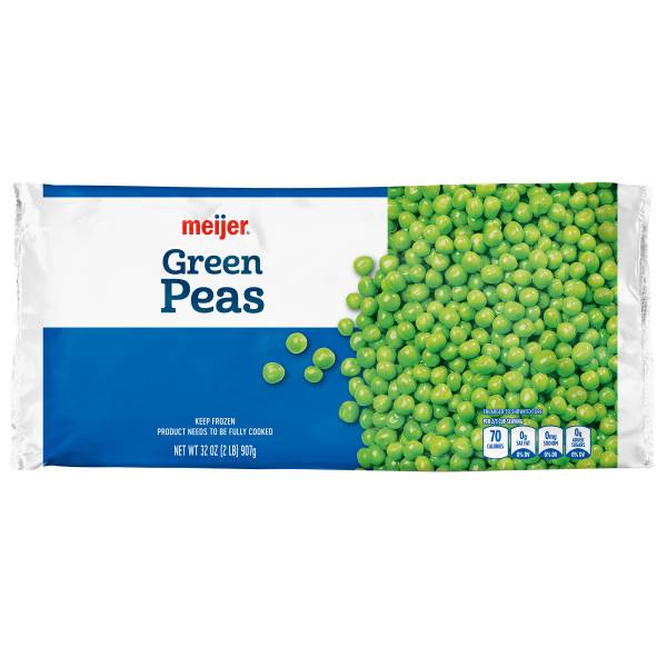 Meijer Frozen Green Peas (2 lbs)