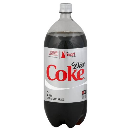 Diet Coke Diet Soda (4 pack, 2 L)