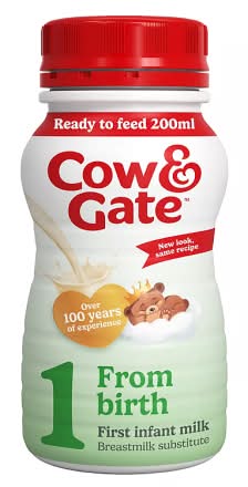 Cow & Gate First Infant Formula Milk (200ml)