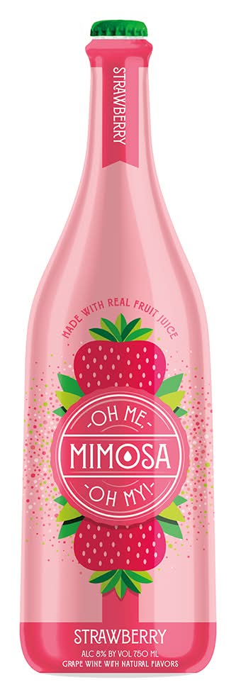 Oh Me Oh My Mimosa Wine, Strawberry (750 ml)