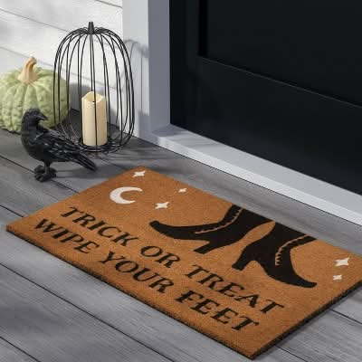 Hyde & EEK! Boutique Trick or Treat Coir Doormat - Thumbnail 5