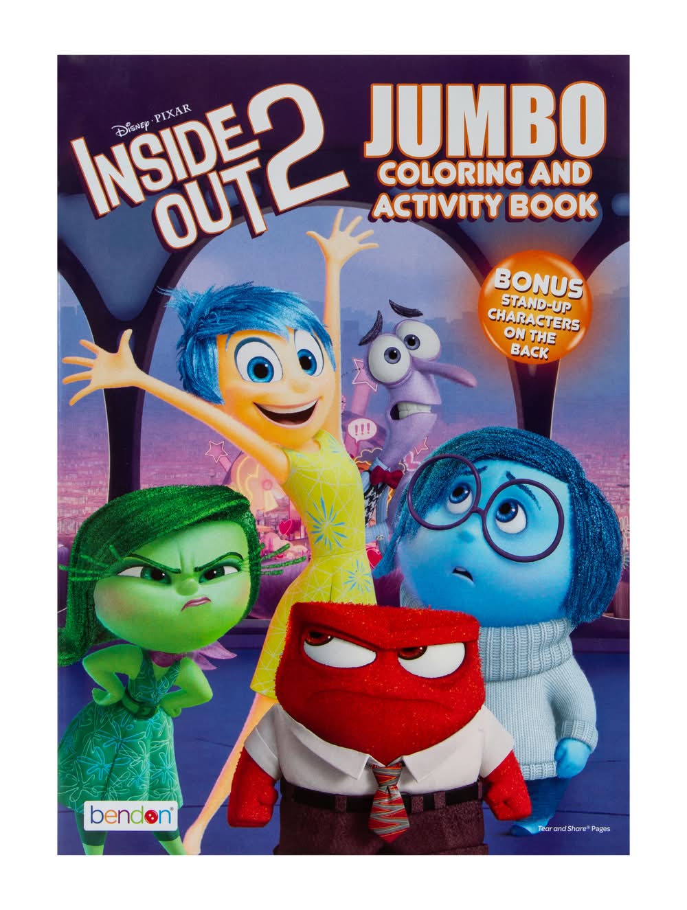 Jumbo Coloring & Activity Book Inside Out