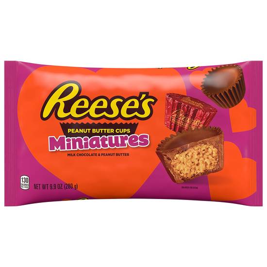 Reese's Miniatures Cups Candy (milk chocolate-peanut butter)