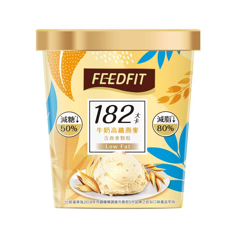 FeedFit輕享系冰淇淋牛奶高纖 200g#680888