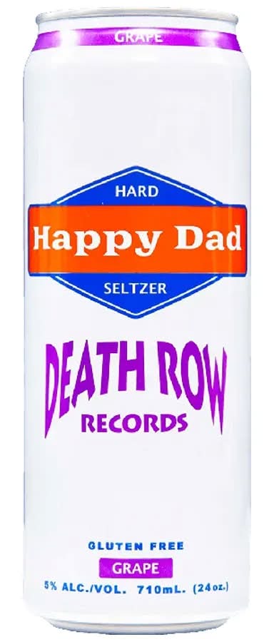 Happy Dad Hard Seltzer Death Row Records Grape