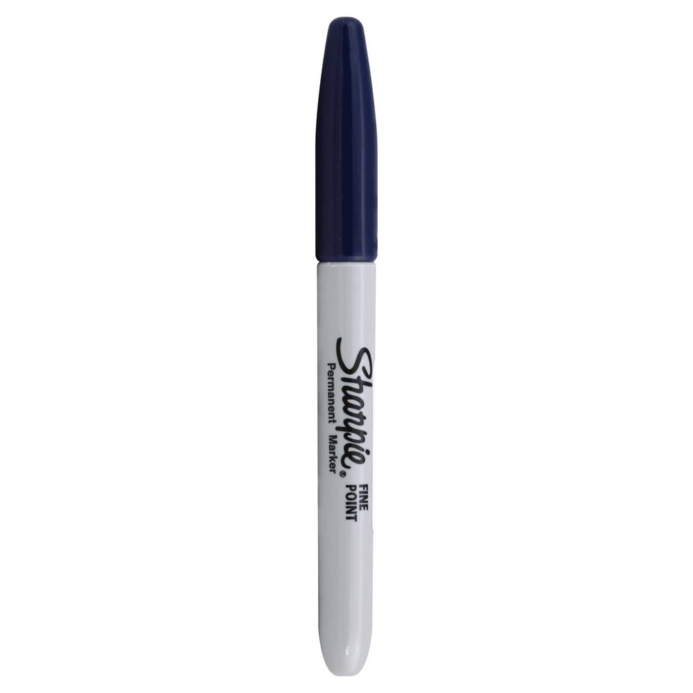 Sharpie Permanent Fine-Point Marker, Navy