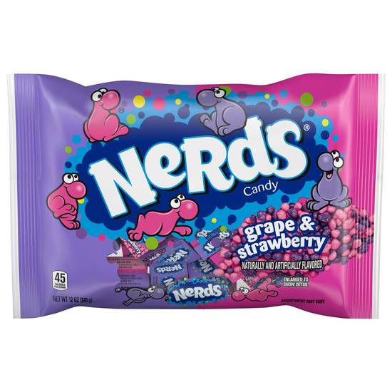 Nerds Grape & Strawberry Halloween Laydown Bag, 12 oz