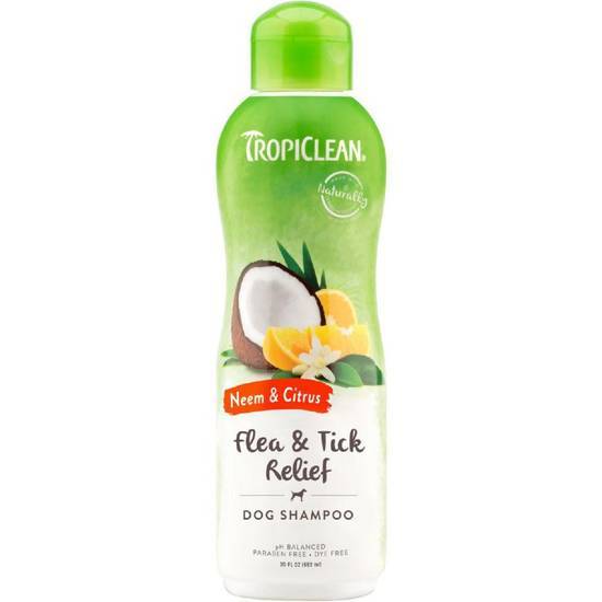 Tropiclean Flea & Tick Relief Shampoo (1 bottle)