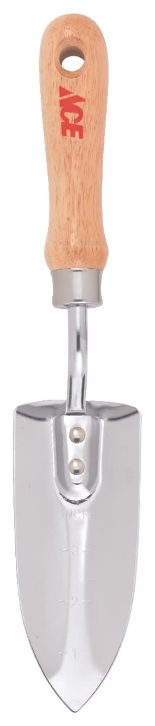 ACE 12 In. Steel Hand Transplanter Wood Handle