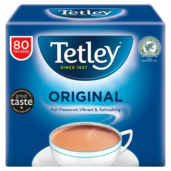 Tetley Original Tea Bags X80