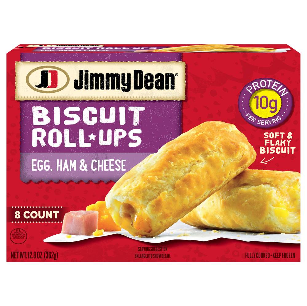 Jimmy Dean Egg Ham & Cheese Biscuit Roll-Ups (12.8 oz)