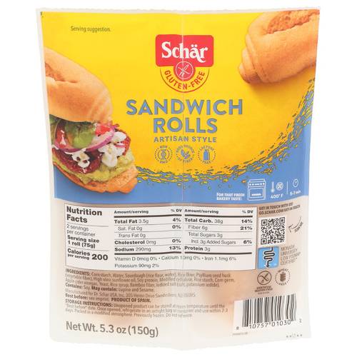 Schar Sandwich Rolls