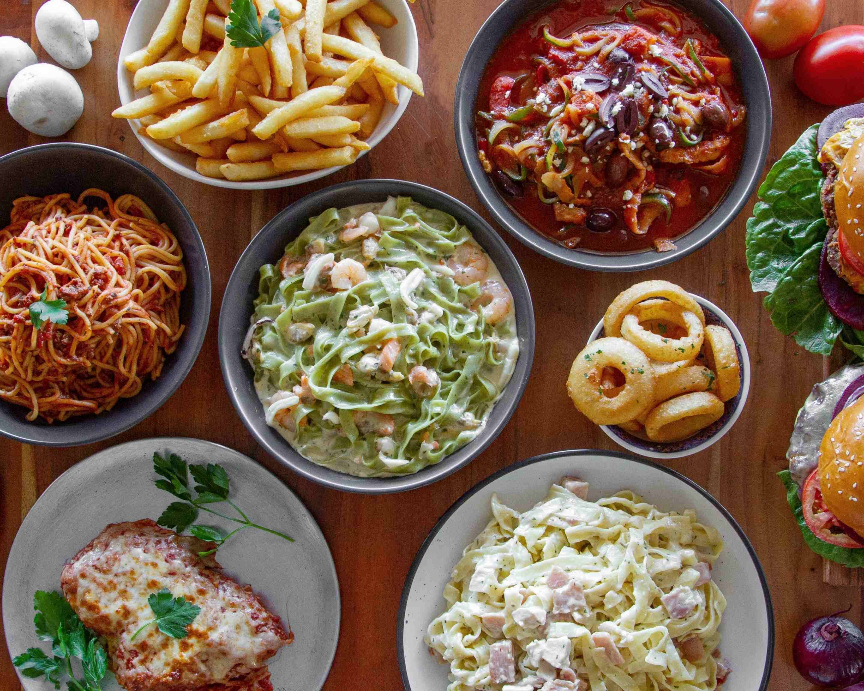 Cafe Pasta Restaurant Menu Takeout in Perth Delivery Menu & Prices