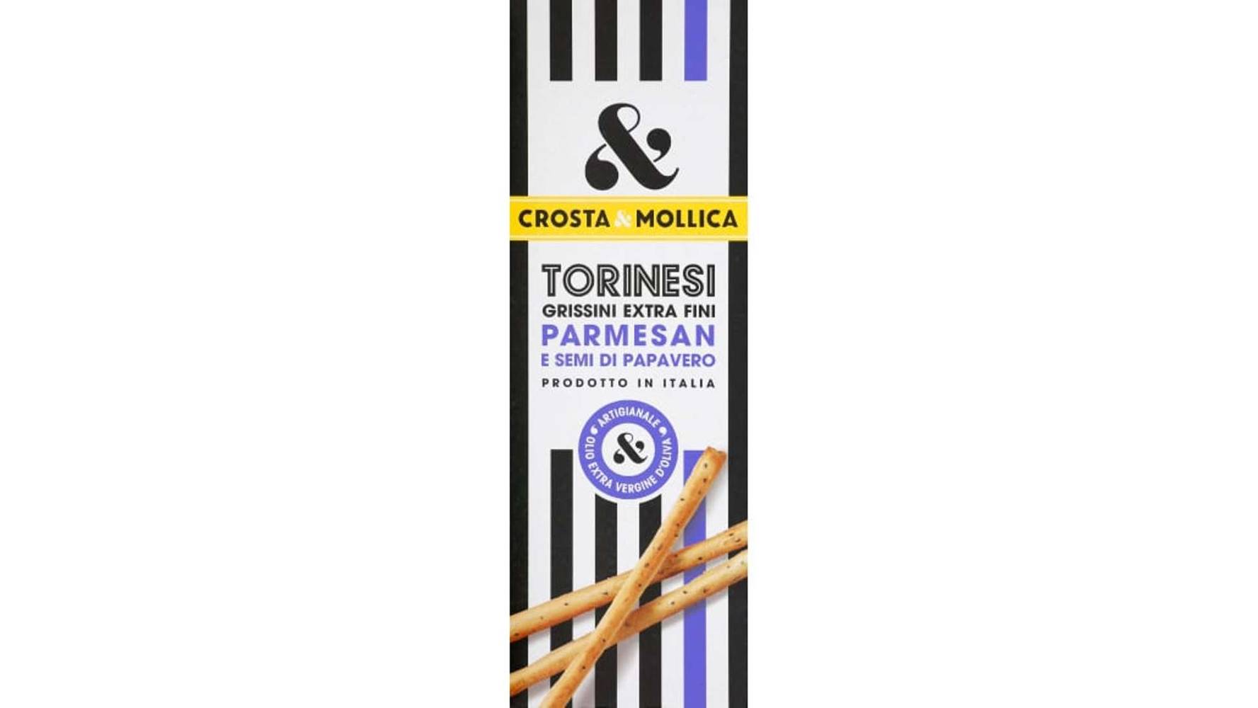 Crosta & Mollica - Torinesi gressins au parmesan et pavot