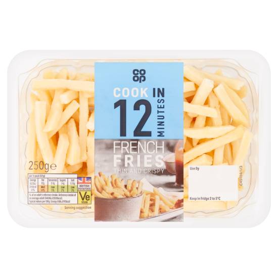 Co-Op Skinny Fries 250g