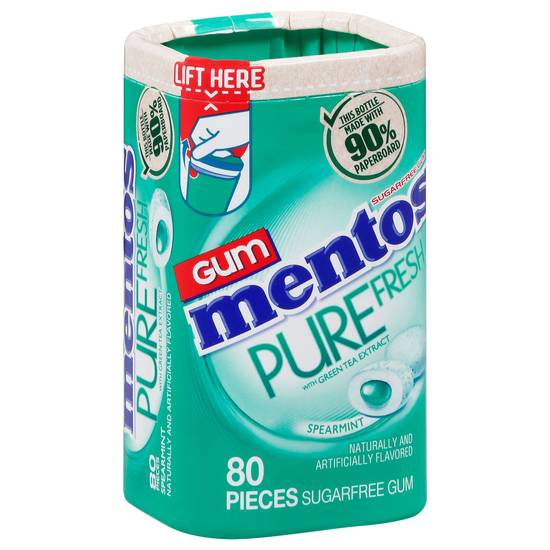 Mentos Gum Pure Fresh  American Dental Association