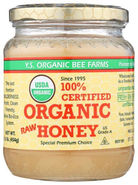 Y.S. Eco Bee Farms Organic Raw Honey (16 lbs)