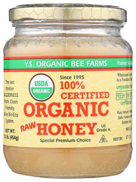 Y.s. Eco Bee Farms Organic Raw Honey