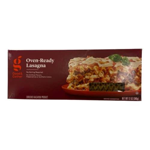 Good & Gather Oven-Ready Lasagna Noodles (12 oz)