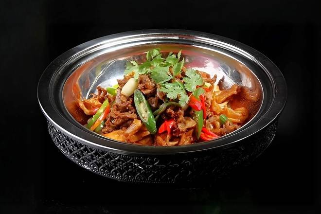 Griddle Cooked Chicken Giblet 干锅鸡杂