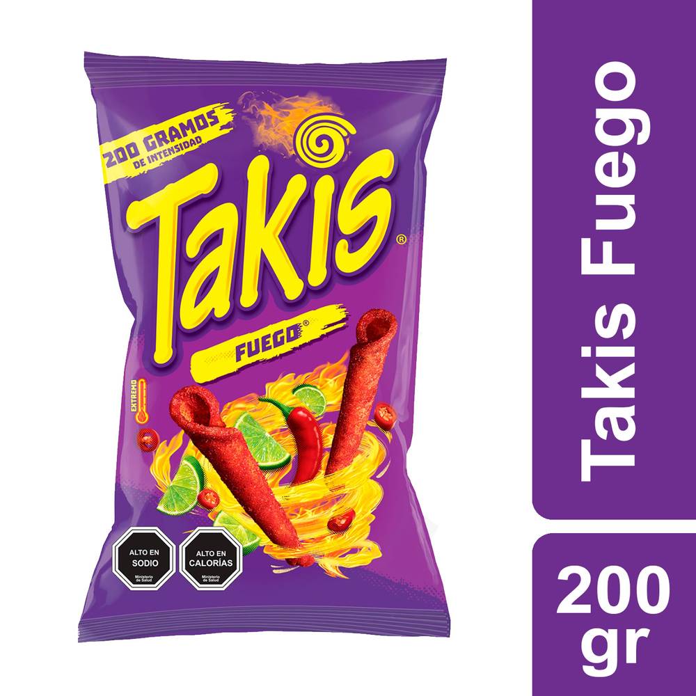 Barcel takis fuego (bolsa 200 g)