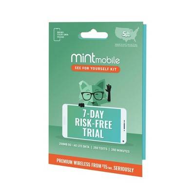 Mint Mobile 7 Day Risk Free Trial Kit