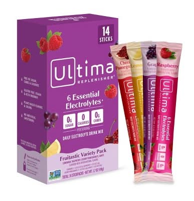 Ultima Replenisher Daily Hydration Electrolyte Stick (1.7 oz, 14 ct)