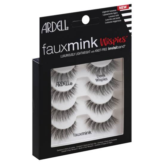 Ardell Fauxmink Wispies Lashes (4 ct)