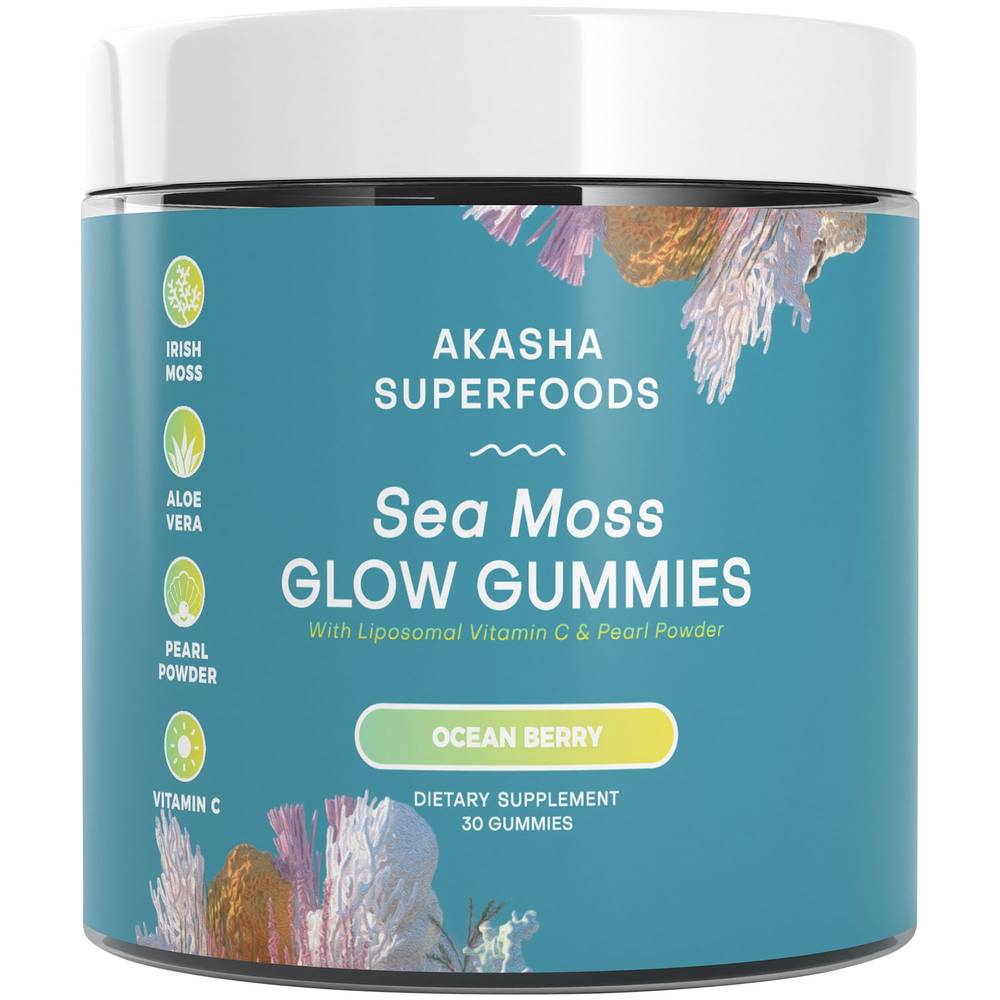 Sea Moss Glow Gummies - Lemon Berry(60 Gummies)