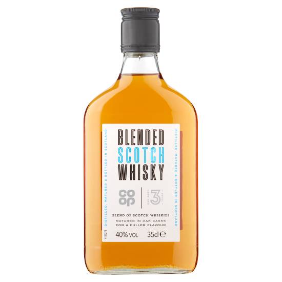 Co-Op Blended Scotch Whisky Oak Aged 3 Years 35cl