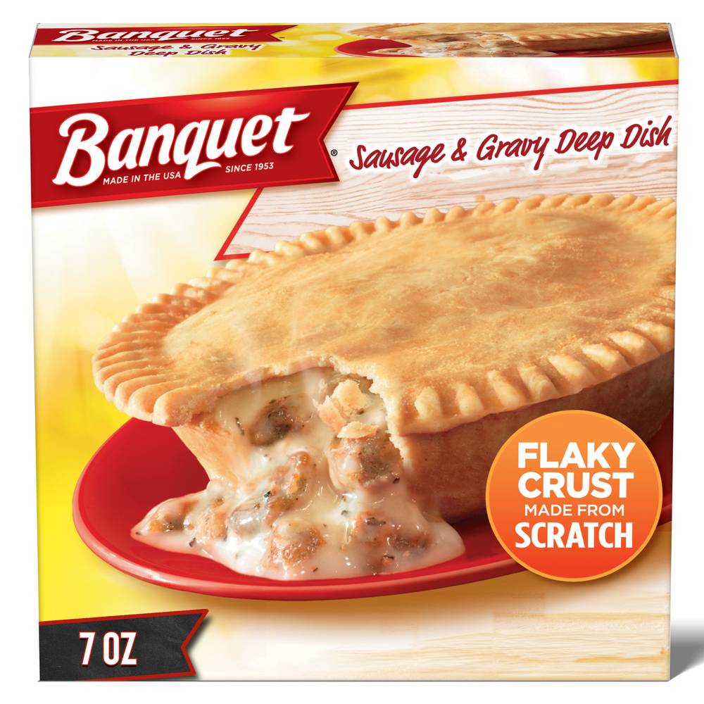 Banquet Sausage & Gravy Deep Dish (7 oz)