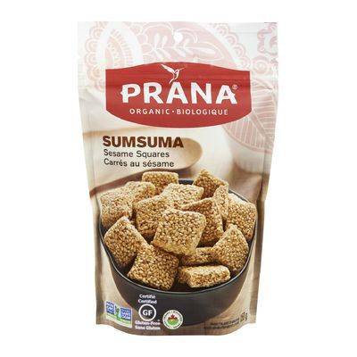 Prana bouché sans gluten biologiques - sumsuma organic sesame squares (150 g)