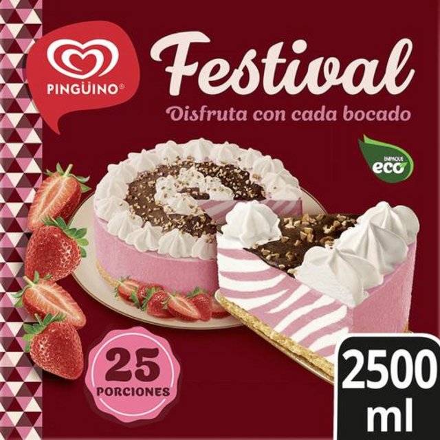 Pinguino Torta Helada Festival 2.5 L