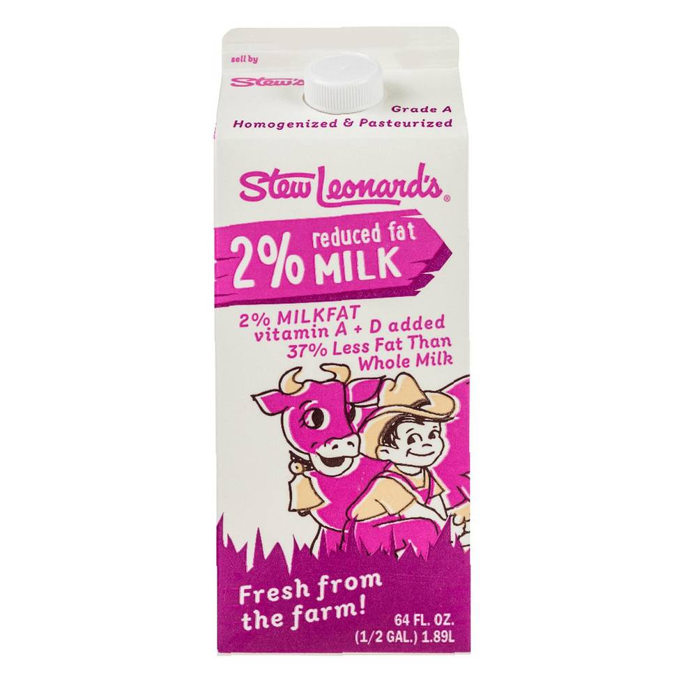 Stew Leonard's 2% Reduced Fat Milk (64 fl oz)