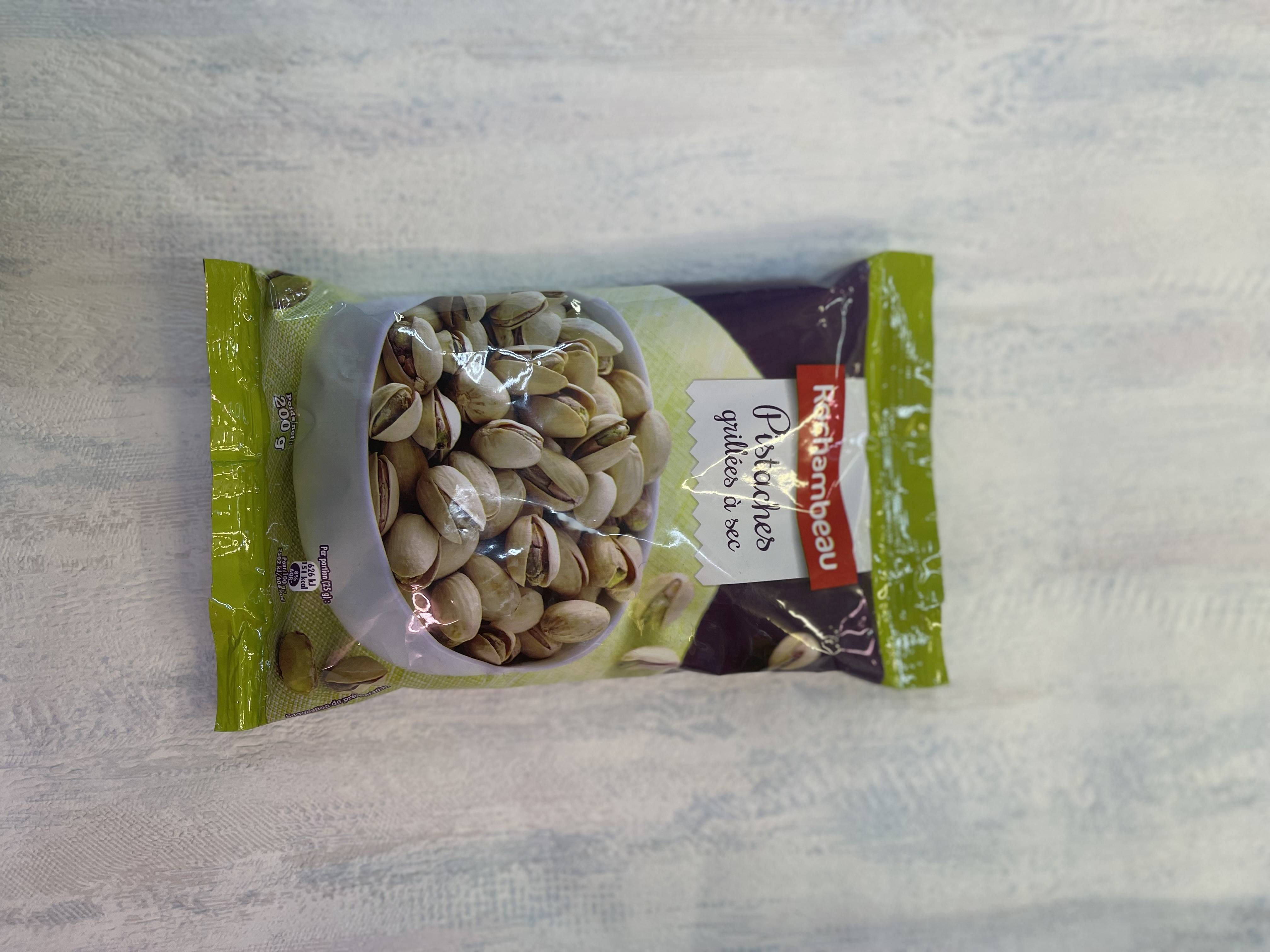 Pistache grillées à sec 200G