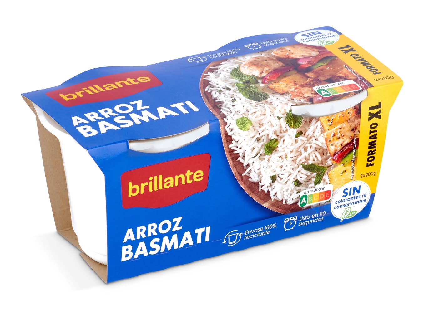 Arroz Basmati Brillante Vaso 400 G
