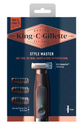 Gillette King C. Style Master Plus Trimmers (4 pack)