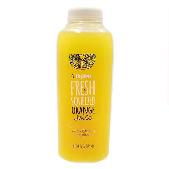 Hy-Vee Fresh Squeezed Juice (16 fl oz) (orange)
