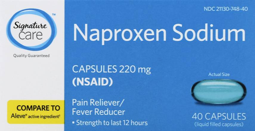Signature Care Naproxen Sodium 220 mg (40 ct)