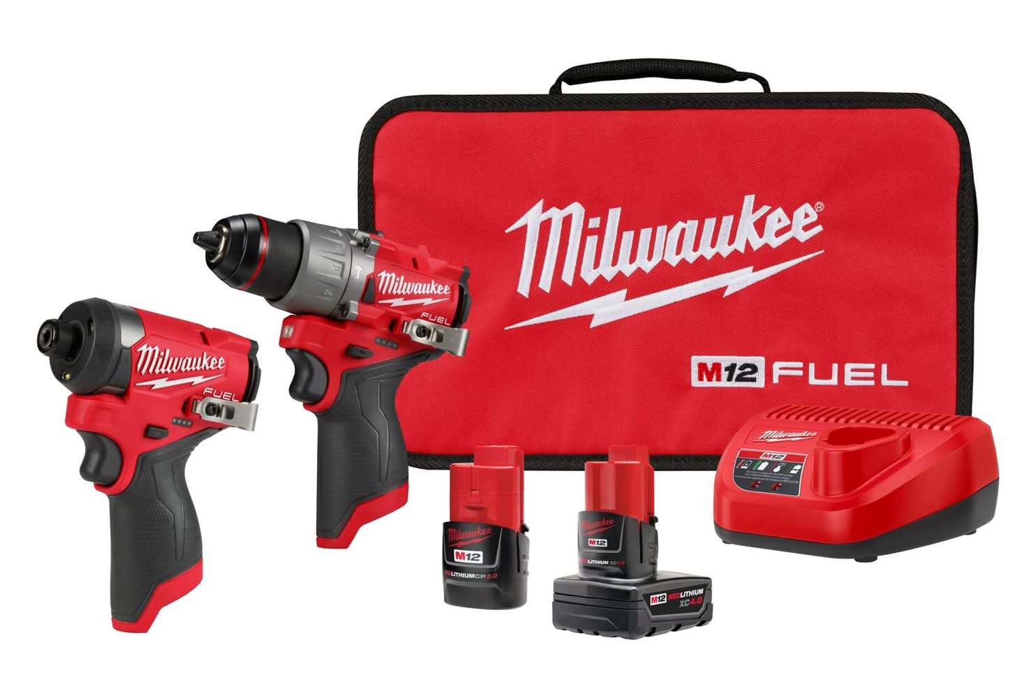 Milwaukee M12 Fuel Cordless Brushless 2 Tool Combo Kit
