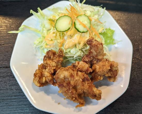 若鶏モモ唐揚げ3個 Japanese Fried Chicken Thigh (3 Pieces)