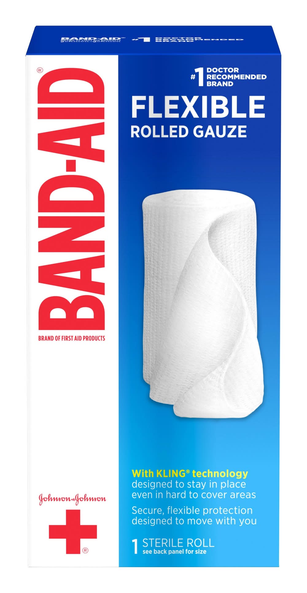 Band-Aid Large Rolled Gauze (1.2 oz)