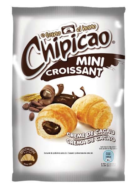 CROISSANT CHIPICAU MINI CHOCOLATE 80GR