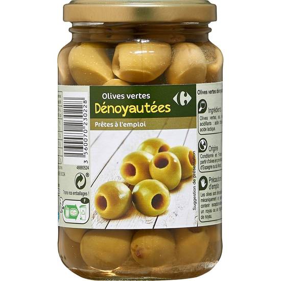 Carrefour Classic' - Olives vertes dénoyautées
