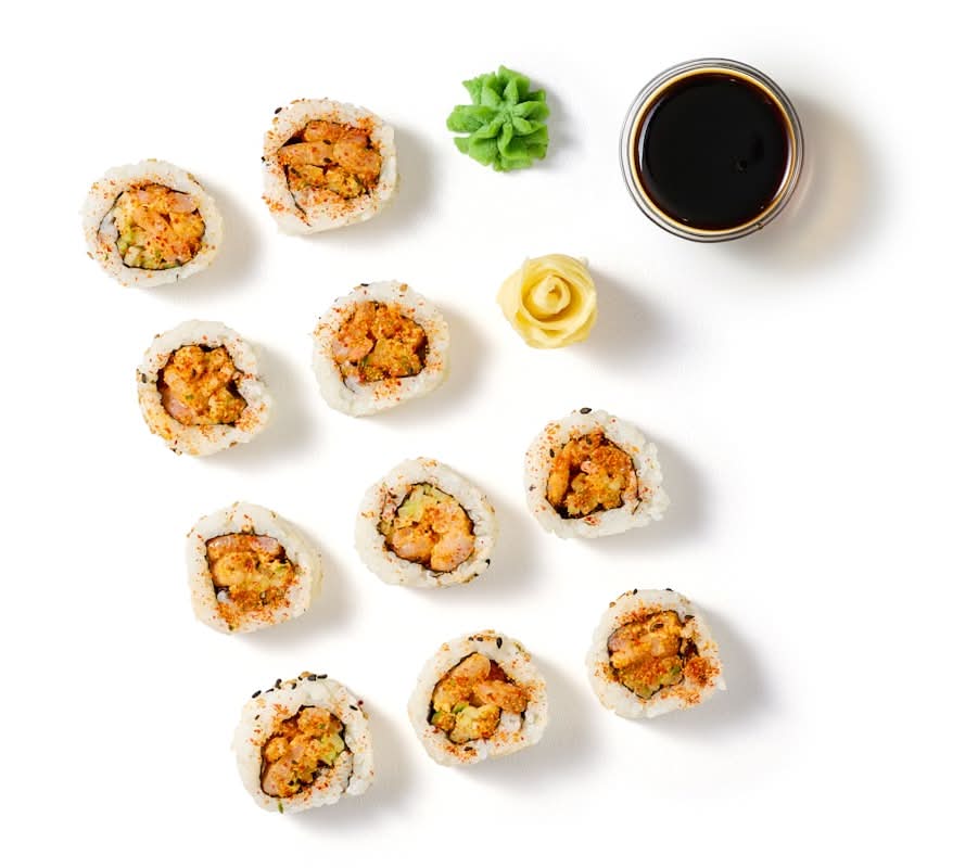Spicy Shrimp Sushi Roll